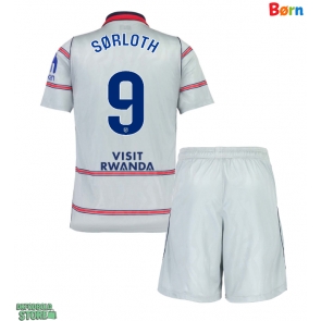 Atletico Madrid Alexander Sorloth #9 Replika Babytøj Tredje sæt Børn 2026-27 Kortærmet (+ Korte bukser)